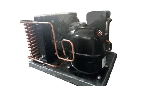 1.5hp Hermetic Compressor Condenser Unit Explosion Proof Black Color 1 Year Warranty